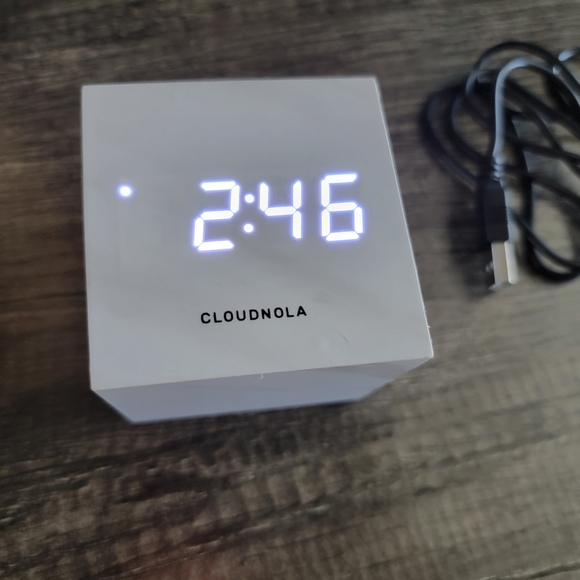 Cloudnola block clock alarm clock - Picture 9 of 9